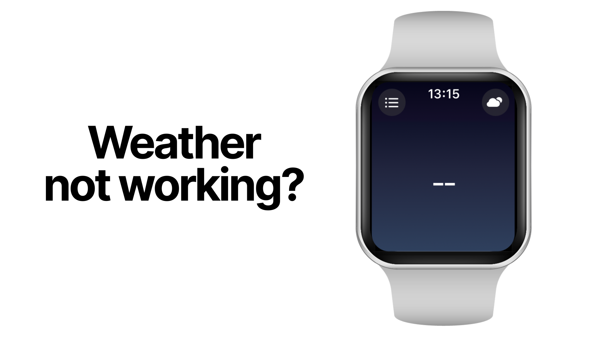 Apple Watch Weather Not Working? Try These 3 Steps.