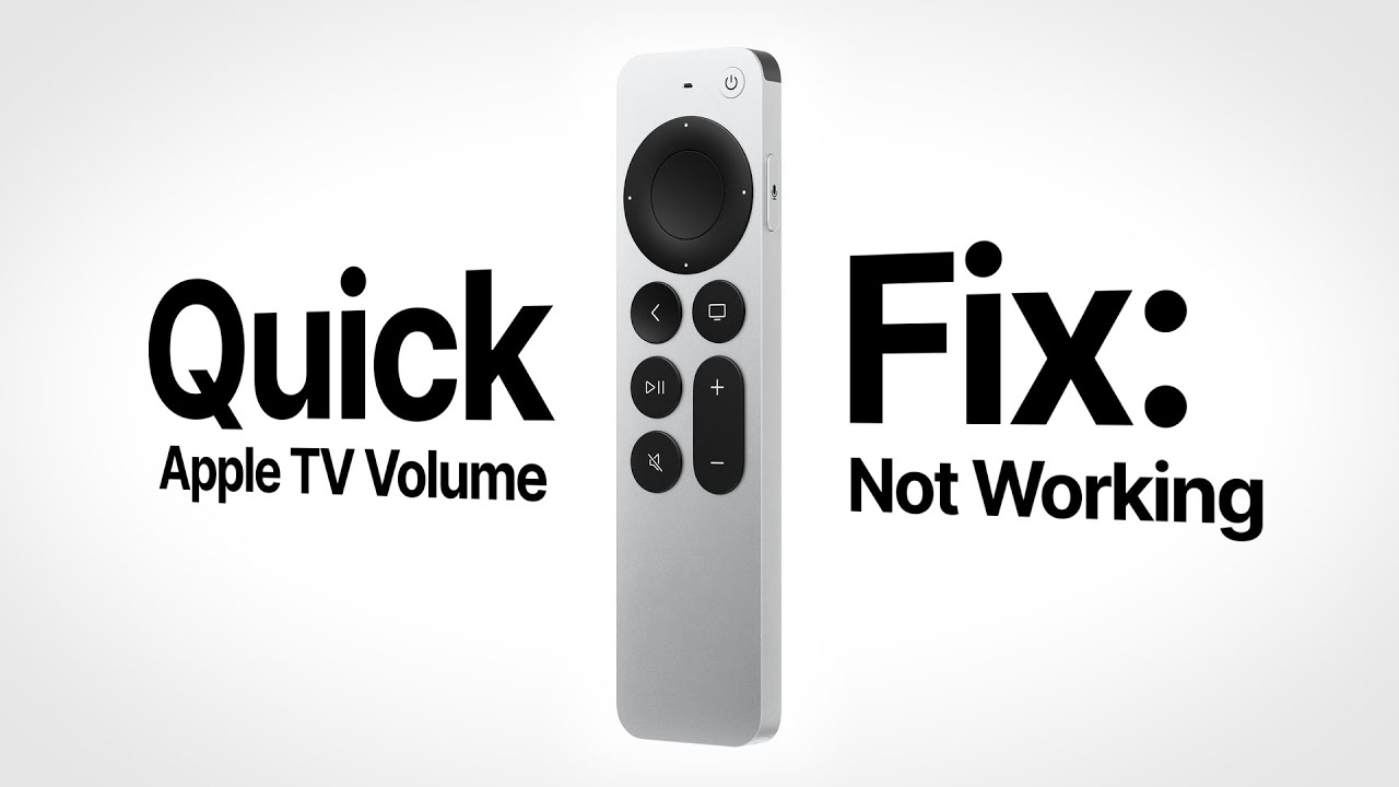 Apple TV Volume Not Working? Here’s How You Reset Your Remote.