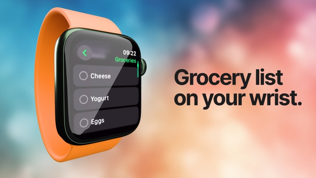 How to create a grocery list for your Apple&nbsp;Watch