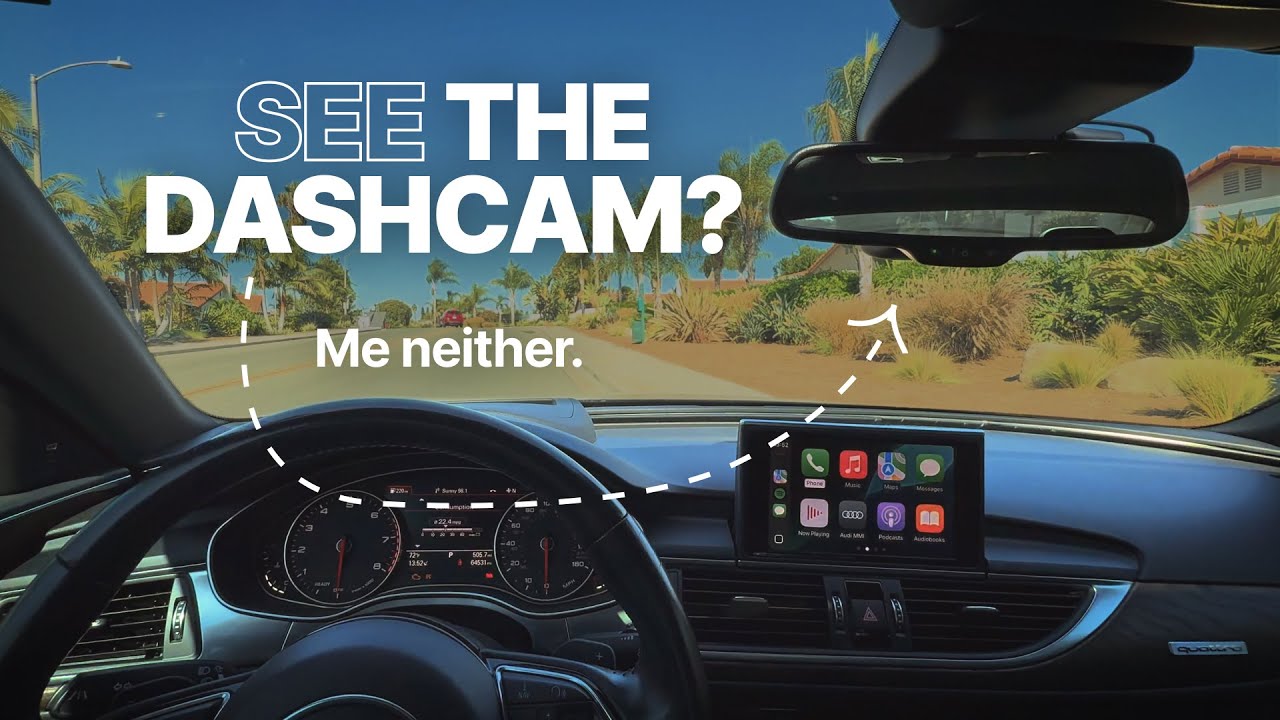 How to Easily Install a Dash Cam Without Any Tools