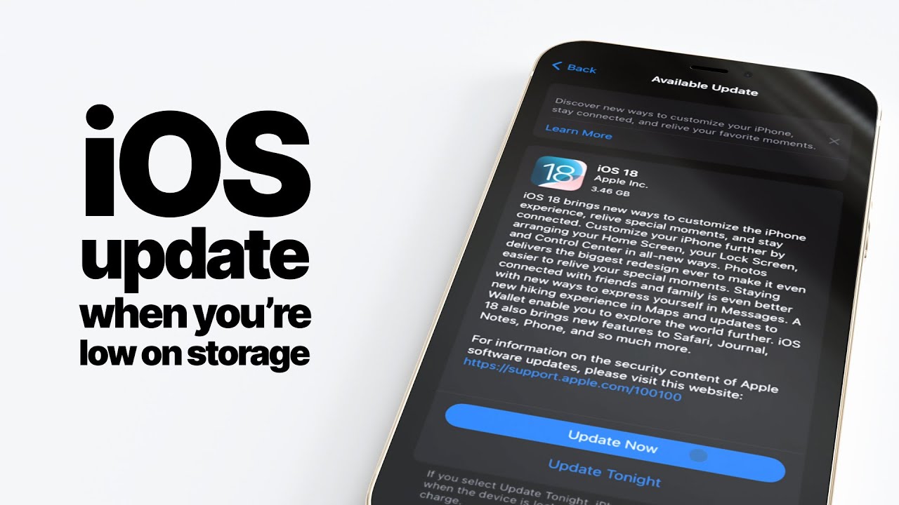 How To Update iOS When You’re Low On Storage